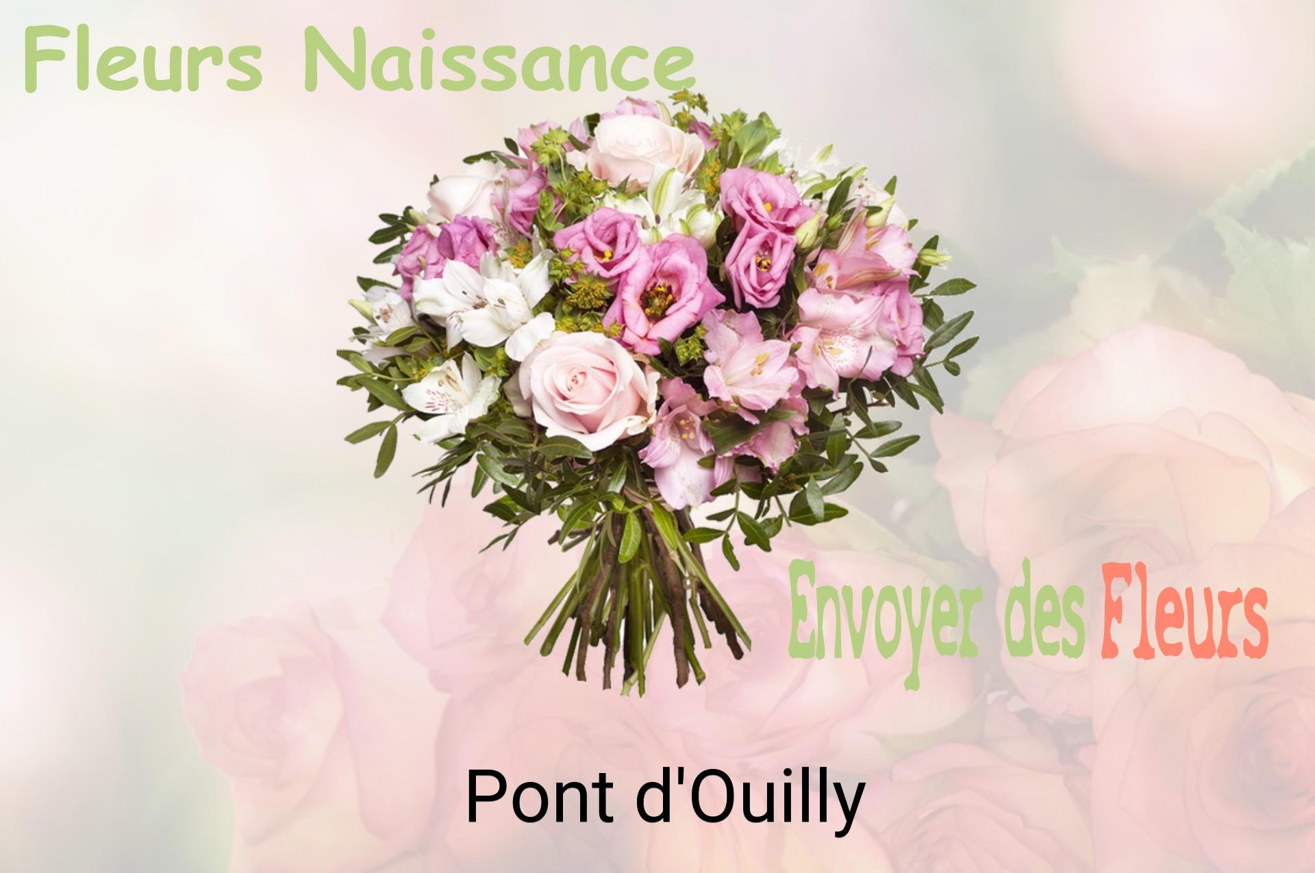 Bouquet de fleurs de naissance livré à Pont-d'Ouilly