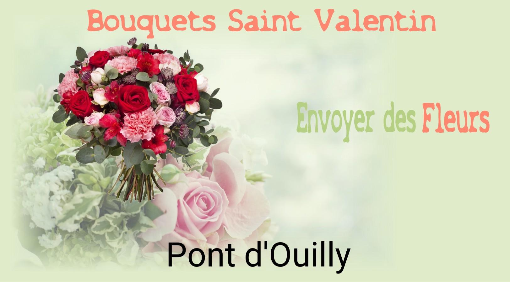 Roses de Saint-Valentin livrées à Pont-d'Ouilly